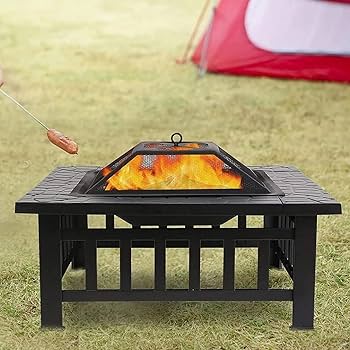 焚火台＋防水カバー＋焼き網5枚セット BBQ キャンプ 岩の板 1533 焚火台＋防水カバー＋焼き網5枚セット BBQ キャンプ 岩の板 1533